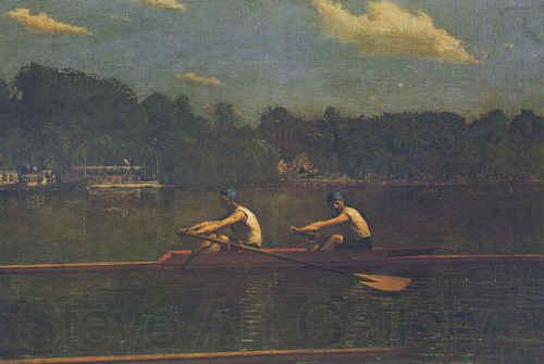 Thomas Eakins Biglen Brothers Racing Norge oil painting art